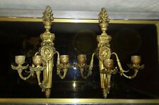 Paire d'applique 3 feux en