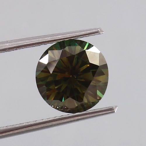 Aaa vert foncé moissanite - aaa,