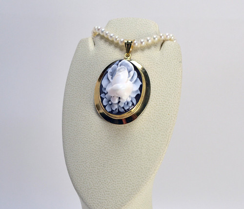 Pendentif jaune 18kt - or,