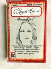 HILDEGARD BERENS PREMIER RECITAL K7 TAPE NEW BLISTER c9
