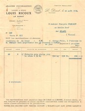 1932 GRAINES FOURRAGERES LOUIS