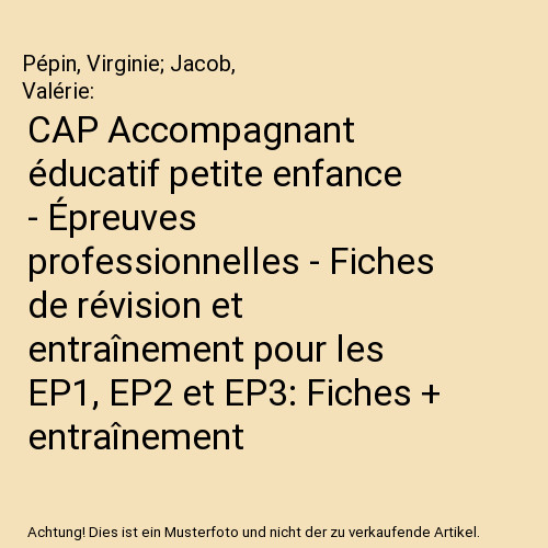 Cap accompagnant éducatif - cap,