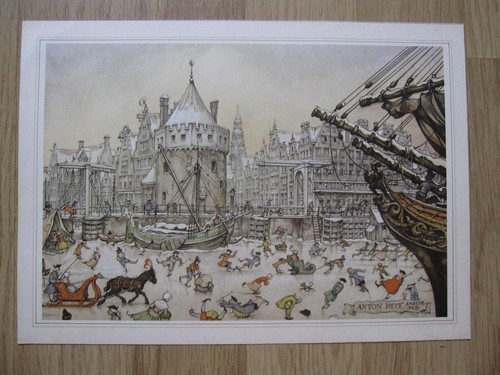 Gravure anton pieck - pieck,
