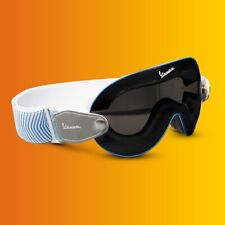 Lunettes de casque masque Vespa bleue