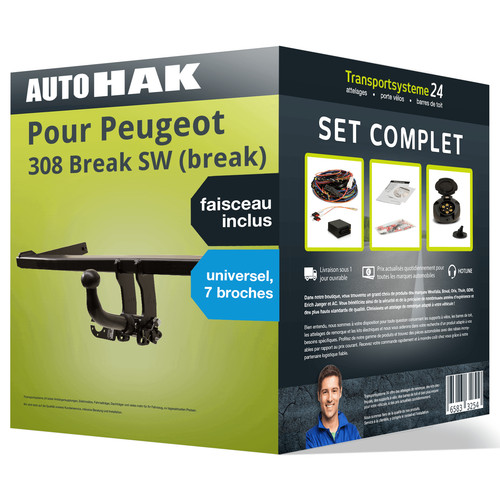 Attelage amovible auto hak - attelage,