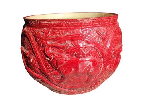 Grand cache pot barbotine - pot,