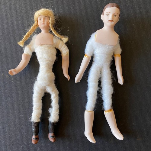 Poupée miniature couple - miniature,