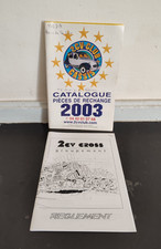 Catalogue 2003 Pièces de