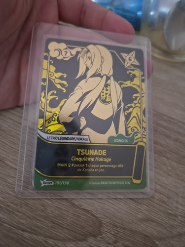 Naruto mythos carte tsunade - naruto,