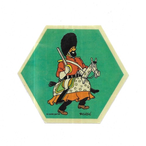 Rare autocollant tintin et - rare,