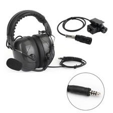 7.1-C5 Adjustable Noise Cancelling Headset pour AN/PRC-152 AN/PRC-148 U329 Radio