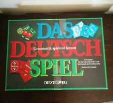 Vintage Jeu Allemand DAS DEUTSCH SPIEL Apprendre La Grammaire Tout En Jouant