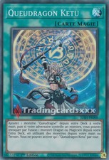 Yu-Gi-Oh! Queudragon Ketu : SR JUSH-FR008