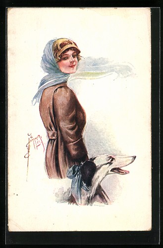 Carte postale artiste court - postale,