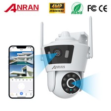 ANRAN 4MP WiFi Caméra de