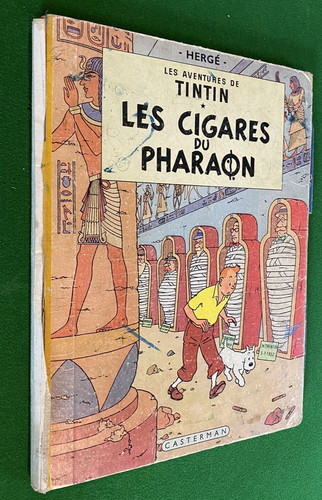 Tintin les cigares - tintin,