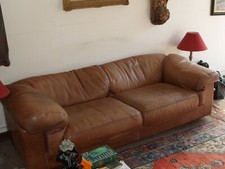 Canapé club cuir - (buffle), 3