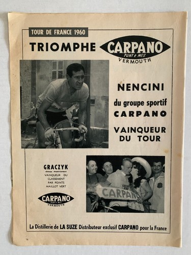 Publicite carpano tour - publicite,