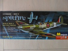 Maquette Avion MONOGRAM 1/48 Ref PA79.98 Spitfire Mk IX (copie de notice)