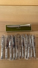 MENAGERE CHRISTOFLE 12 COUTEAUX À DESSERT NEUFS SOUS CELLO