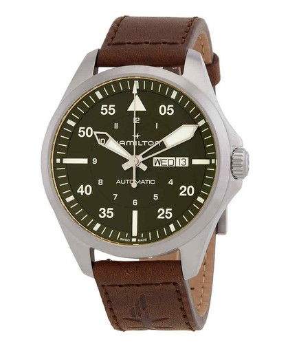 Hamilton khaki aviation pilot - khaki,