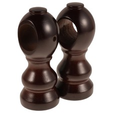  2 Pcs Support De Tringle À