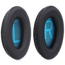 Coussinets de Remplacement Casques pour Bose QuietComfort e.a. QC2 - Noir / Bleu