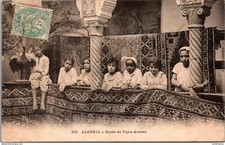 17201 cpa Algérie - Ecole de Tapis Arabes