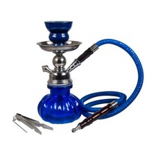 petite chicha ou narguilé bleu neuf