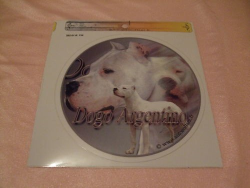 Autocollant motif chien - autocollant,