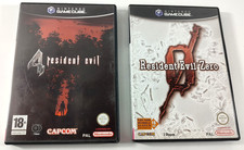 Lot Of 2 Games Gamecube French Version Resident Evil 4 And Zero With Notices