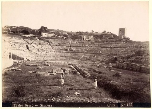 Syracuse 122 teatro greco - syracuse, "122.