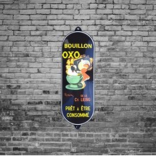 Plaque émaillée OXO BOUILLON