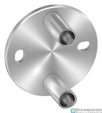 Fixation murale en acier inoxydable pour poteaux de balustrade 42,4mm, V2A