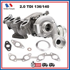 Turbo Turbocompresseur pour A3 LEON GOLF 5 OCTAVIA PASSAT TOURAN 2.0 TDI 136 140