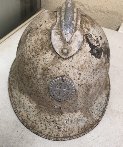 Casque adrian ww2 grenier - casque,