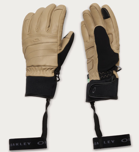 Oakley peak leather gloves - leather,