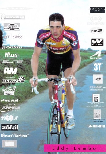 Cyclisme carte cycliste eddy - cycliste,