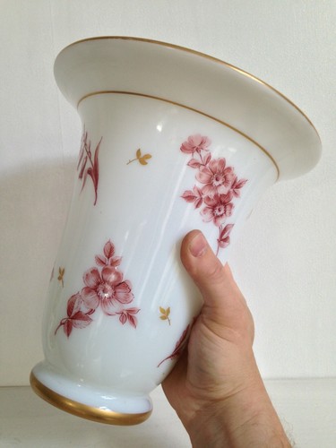 Beau vase opaline verre décor - beau,