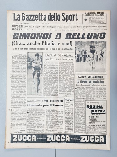 Gazzetta dello sport juin - sport, 8