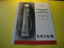 FEUILLET D EPOQUE POMPE A