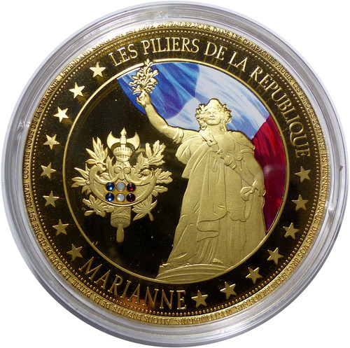 Médaille les piliers - médaille, la