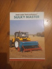 brochure prospekt PROSPECTUS TRACTEUR Sulky Master tractor-traktoren-ih