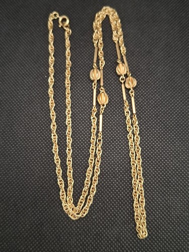 Ancien collier plaqué or - ancien,