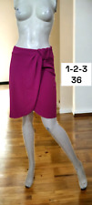 Un Deux Trois Taille 36  superbe jupe rose fuschia polyester elastane