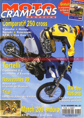 Moto crampons 164 - 164, gas