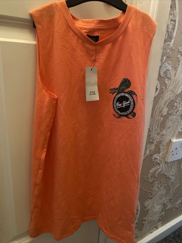 Haut gilet orange fille river - orange,