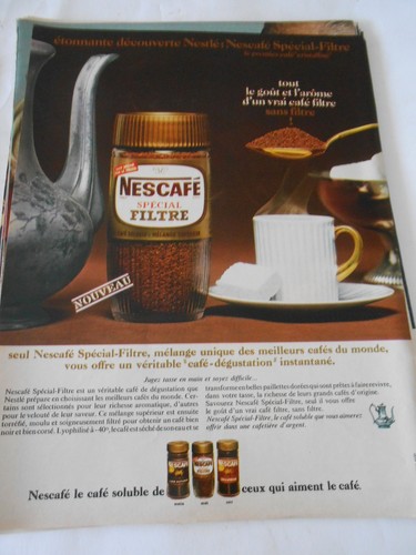 Publicite 1967 nescafé - publicite,