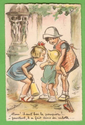 Germaine bouret carte postale - germaine,