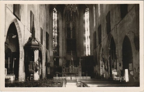 Cpa eauze interieur - cpa,